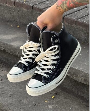 Tenis Bota Converse Chuck Taylor 70’s Negro Unisex
