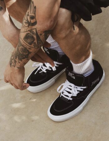 Tenis Skateboarding Vans Half cab Negro unisex